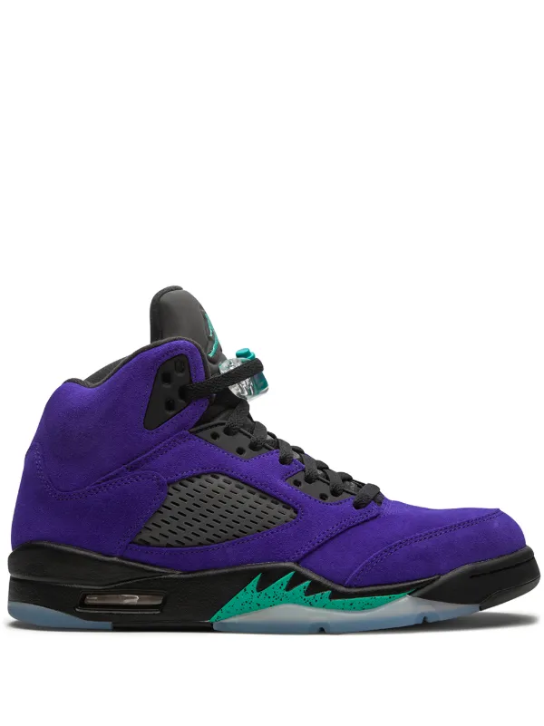 Shop purple \u0026 black Jordan Air Jordan 5 