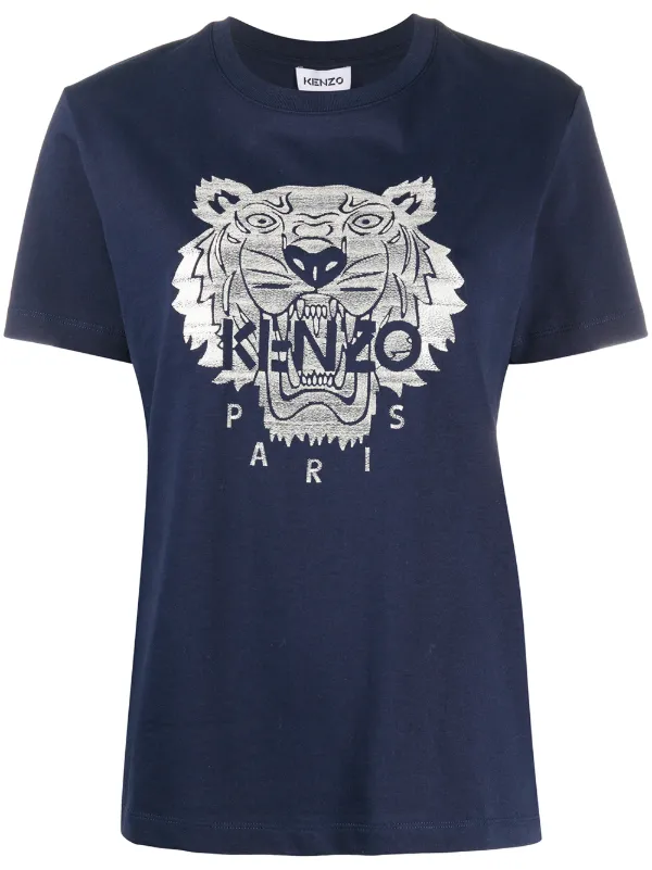 kenzo embroidered t shirt