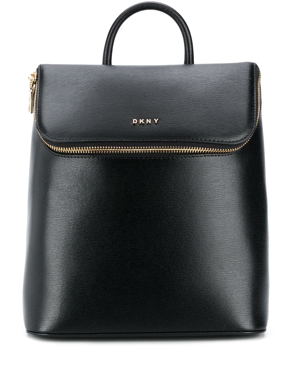 DKNY logo-plaque zip-up Backpack - Farfetch