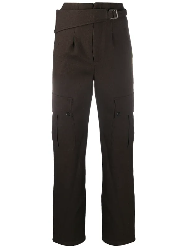 black belted cargo trousers