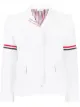 Image 1 of Thom Browne single-breasted stripe detail blazer