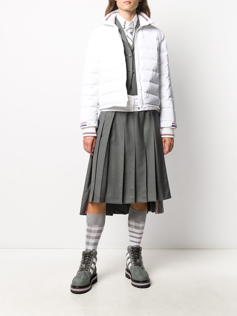 фото Thom browne куртка-пуховик на молнии