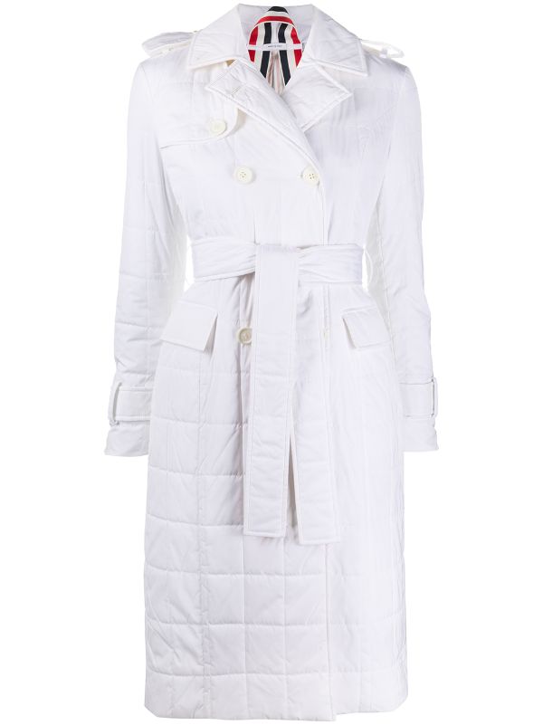 White trench coat on sale ladies