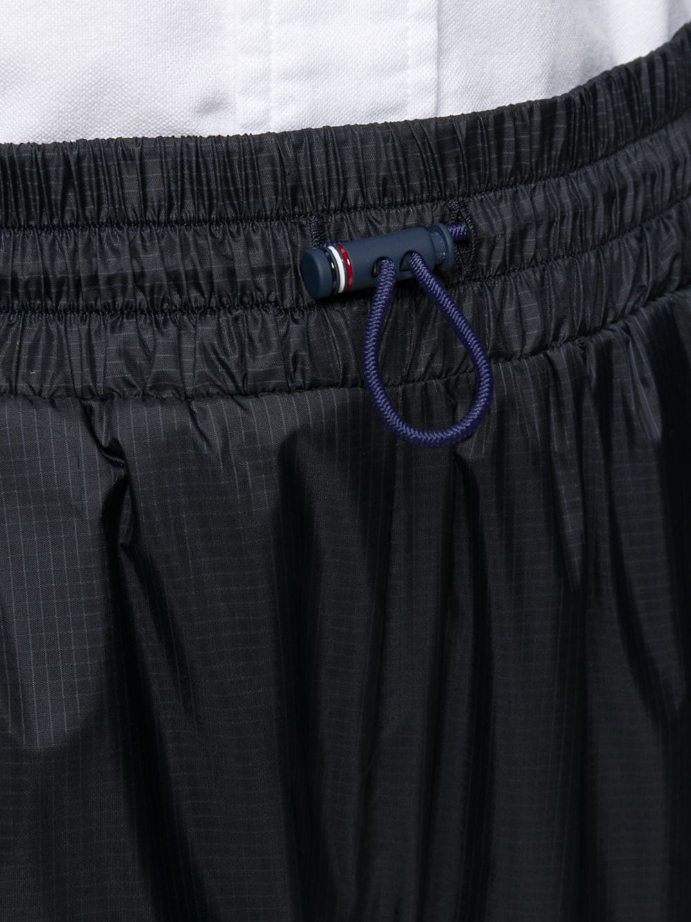 фото Thom browne спортивные брюки с логотипом и полосками 4-bar