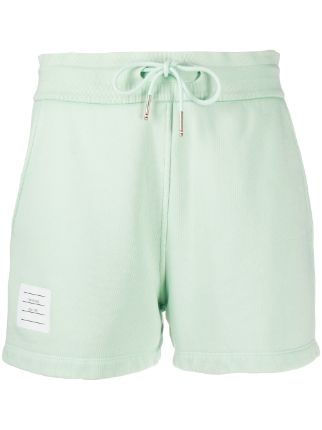 Thom Browne garment-dyed Cotton Loopback Shorts - Farfetch