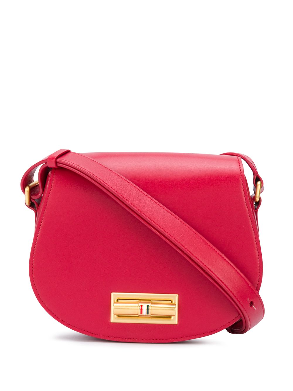 

Thom Browne bolsa de hombro pequeña con detalle esmaltado - Rojo