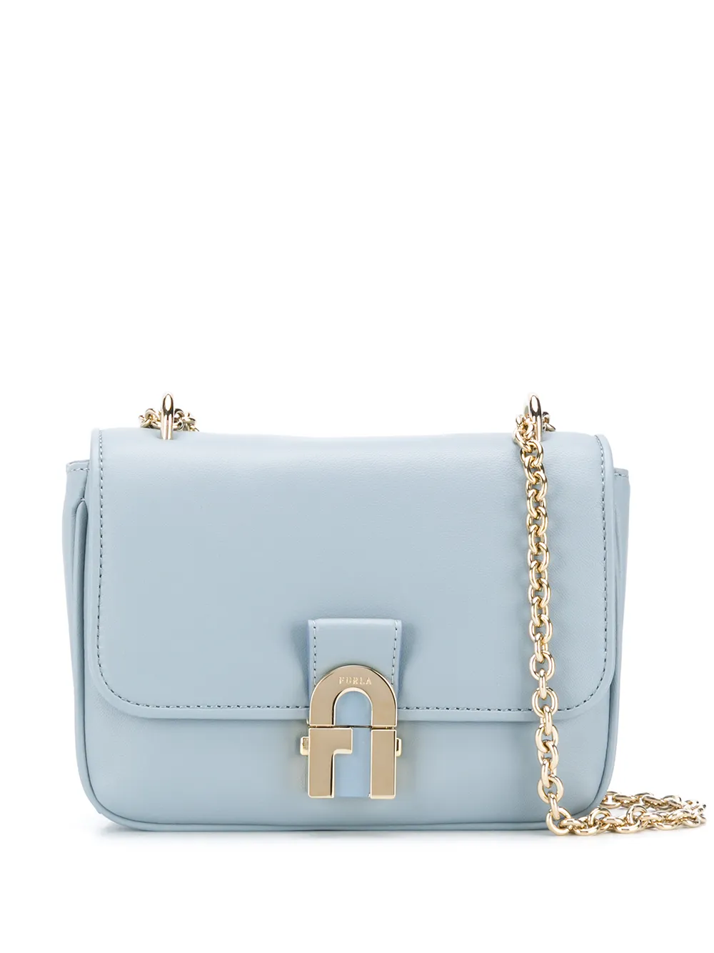 Borsa a spalla con fibbia a lucchetto Farfetch Uomo Accessori Borse Borse stile vintage Blu 
