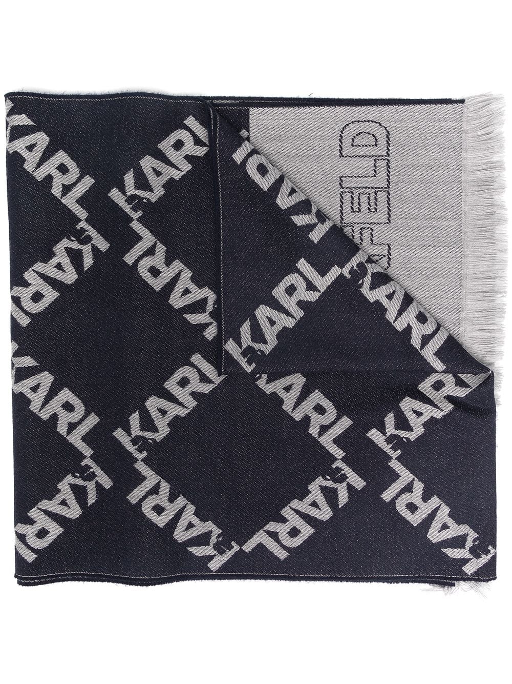 фото Karl lagerfeld шарф с логотипом