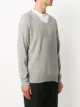 Ma'ry'ya Pullover mit V-Ausschnitt