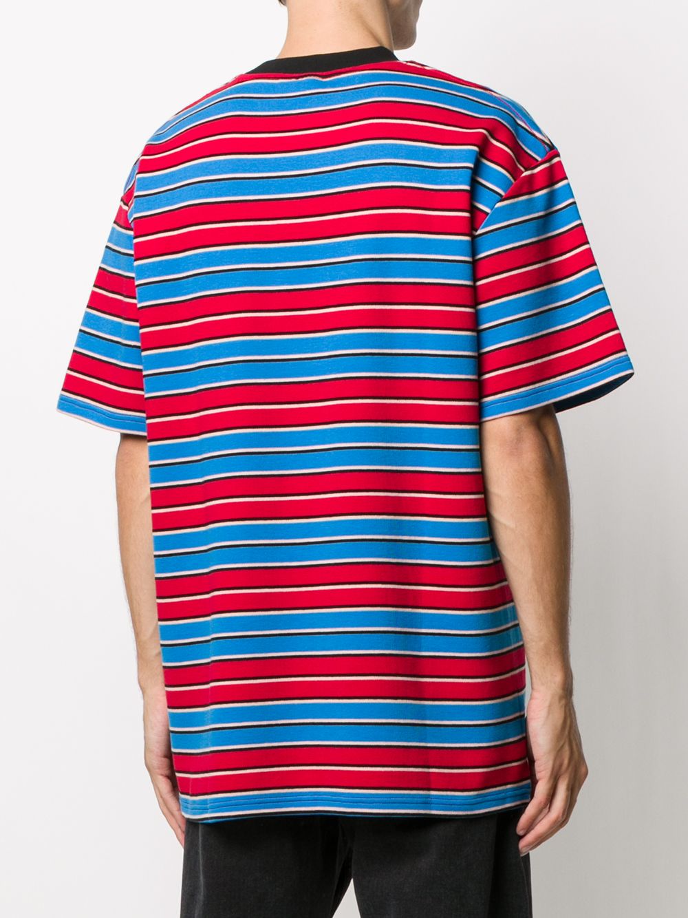 фото Pleasures oversized stripe t-shirt