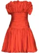 Image 1 of Carolina Herrera ruched mini dress