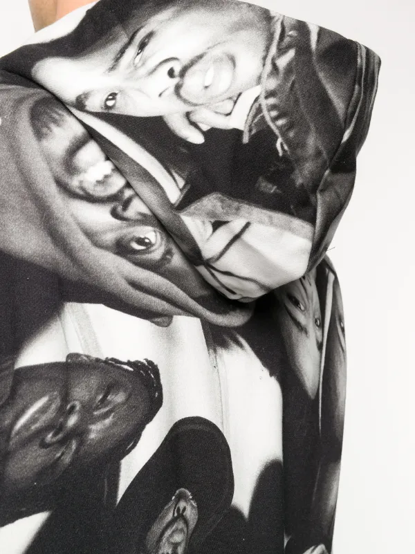 424 x Wu Tang photo-print Hoodie | Black | FARFETCH