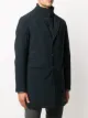 Herno layered button front coat