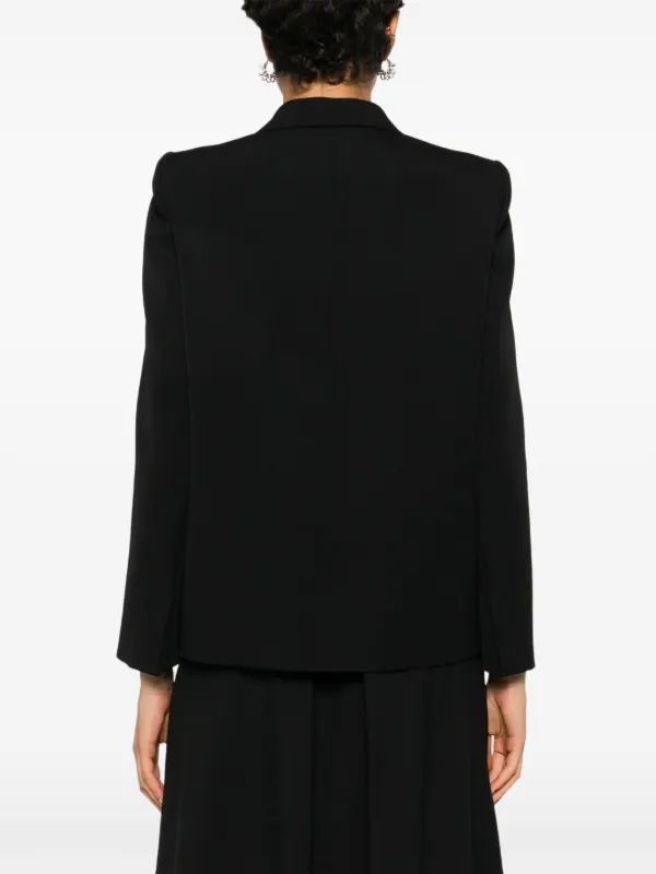 【関税込&追跡】BALENCIAGA シングルブレスト長袖ブレザー Balenciaga single-breasted Blazer | Black | FARFETCH
