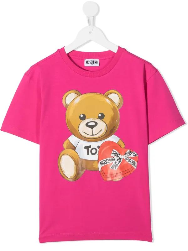 shirt with teddy bear logo