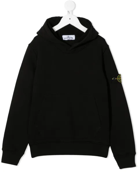 Stone Island Junior Moletom com capuz 