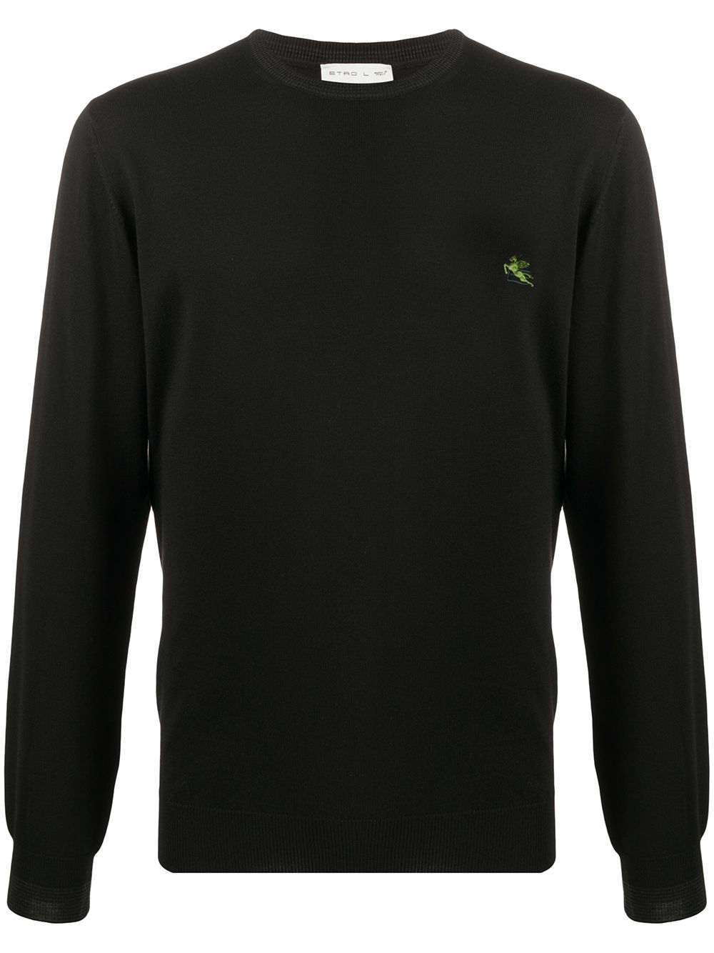 фото Etro свитер с вышитым логотипом