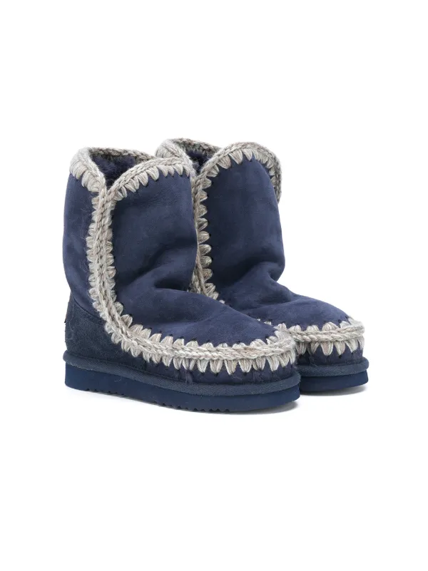 mou boots blue