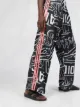 adidas graphic print wide-leg trousers