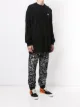 Marcelo Burlon County of Milan oversized logo-embroidered sweatshirt