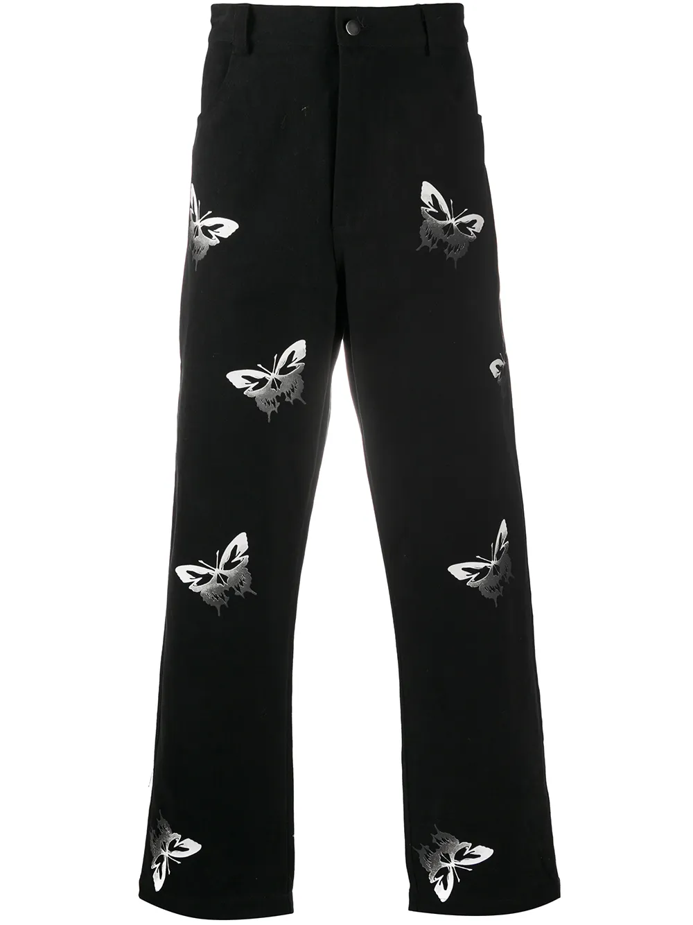 butterfly-print jeans | Salute | Eraldo.com