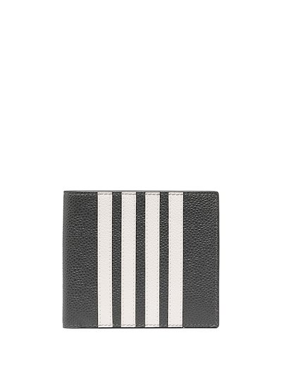 Thom Browne - 4-bar stripe bifold cardholder