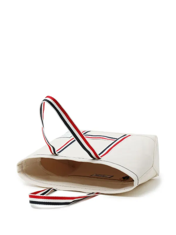 Thom Browne Small Tool Tote Bag | White | FARFETCH