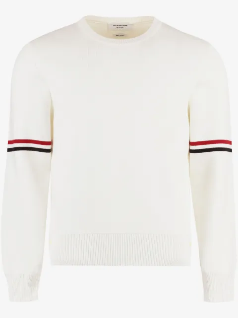 Thom Browne Milano stitch stripe armband jumper