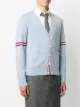 Thom Browne stripe detail cotton cardigan