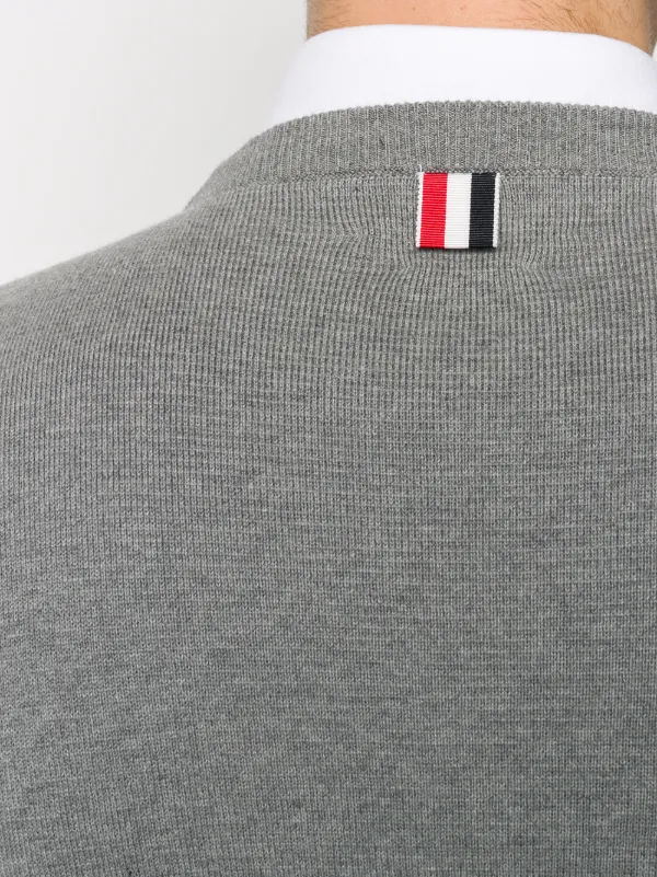 Thom Browne RWB ミラノステッチ プルオーバー | グレー | FARFETCH JP
