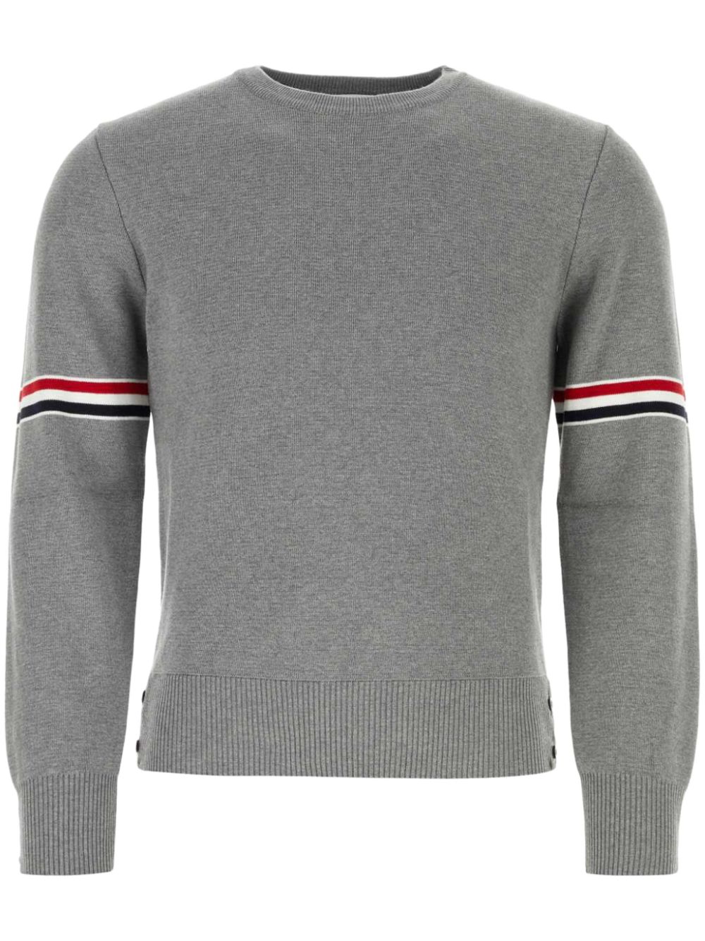 Thom Browne Milano stitch crew neck jumper - Grey