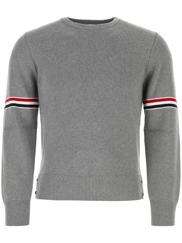 Thom Browne RWB ミラノステッチ プルオーバー | グレー | FARFETCH JP