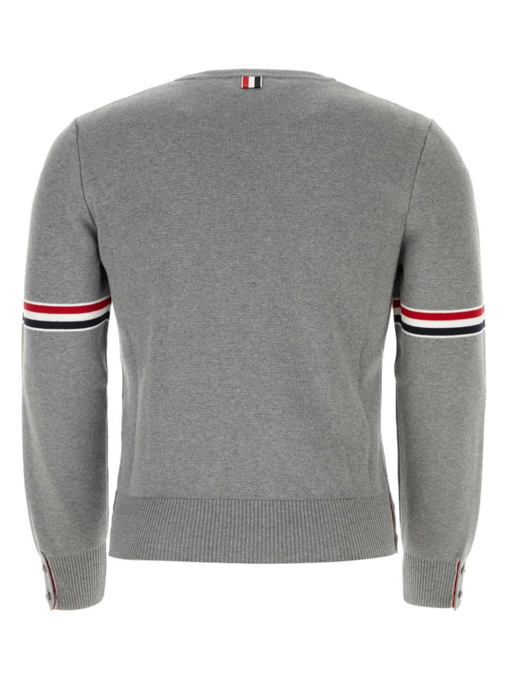 Thom Browne Milano stitch crew neck jumper - Grey