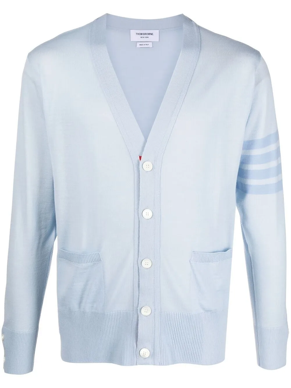 

Thom Browne 4-Bar stripe cardigan - 480 - LIGHT BLUE