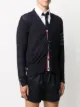 Thom Browne 4-Bar V-neck merino cardigan