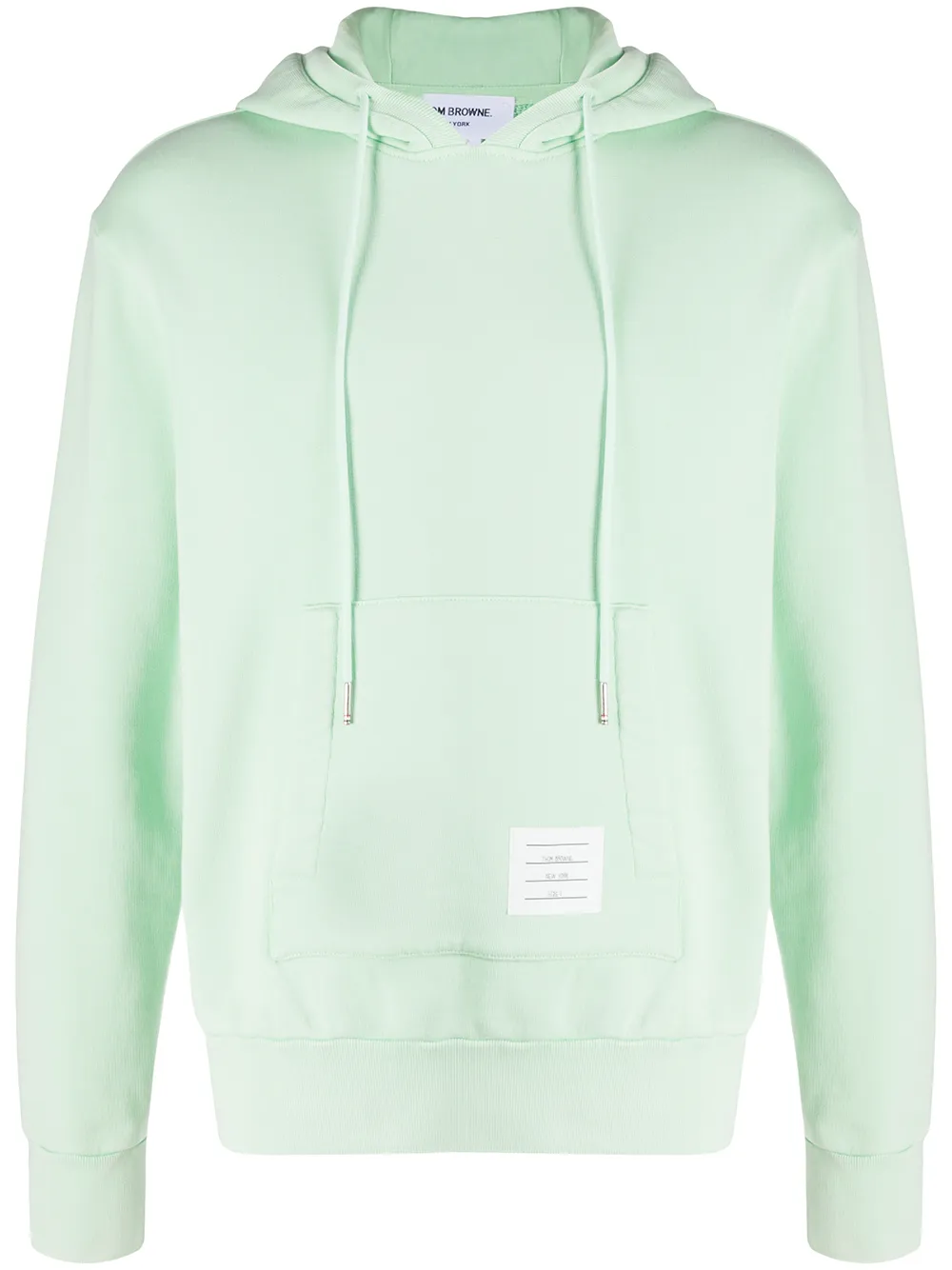 

Thom Browne drawstring cotton hoodie - Green