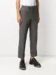 Thom Browne backstrap side-stripe cotton trousers