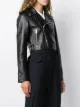 LOEWE cropped leather jacket