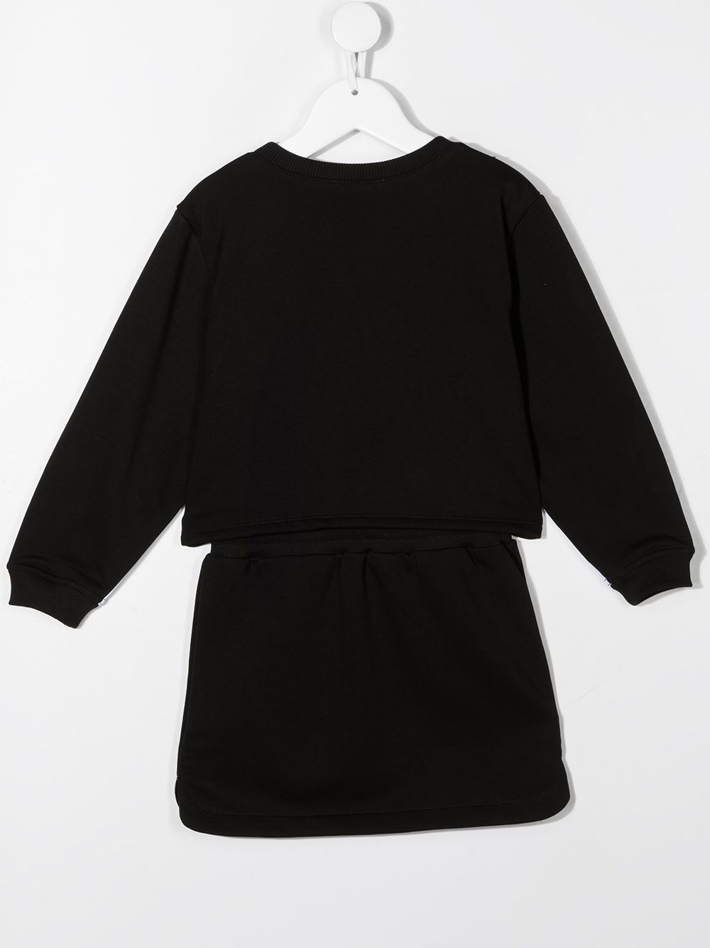 Givenchy Kids Jurk met trekkoordtaille - Zwart