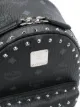MCM Visetos print studded leather backpack