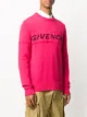 Givenchy logo-split jumper