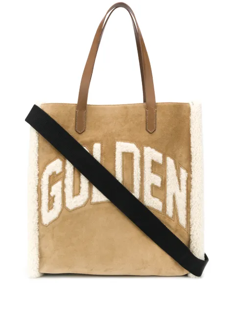 Golden Goose North-South California suede tote bag