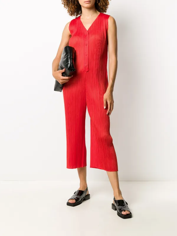 pleats please jumpsuit