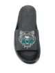 Kenzo tiger debossed sliders