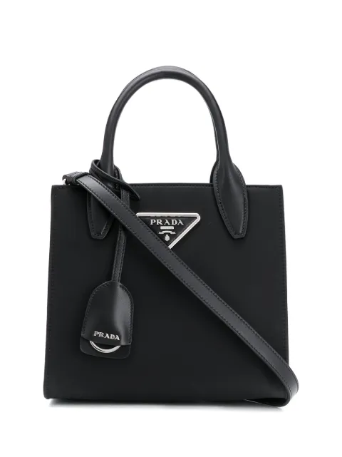 prada triangle canvas bag