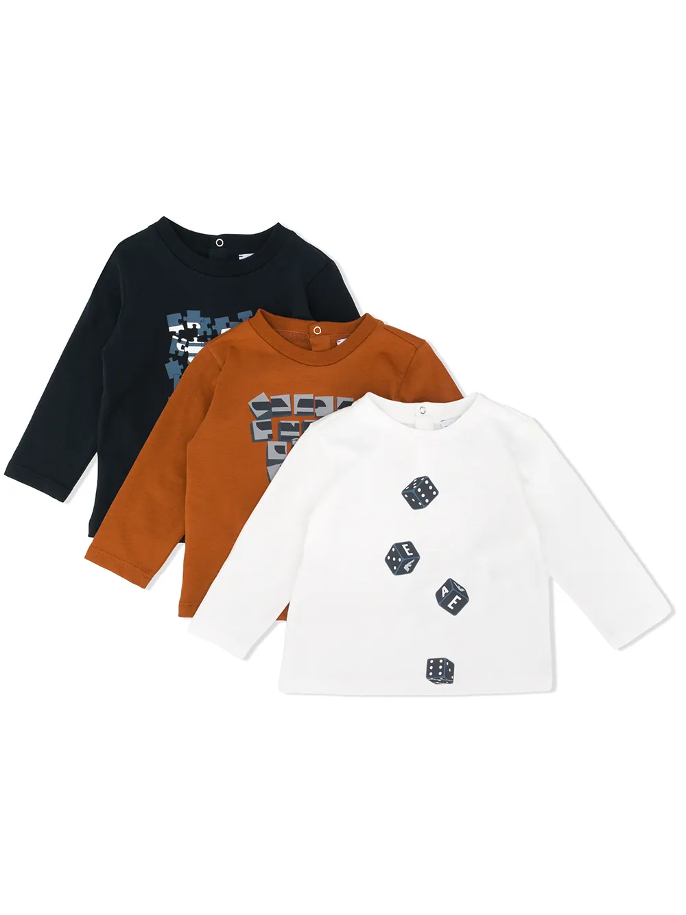 kids armani tops