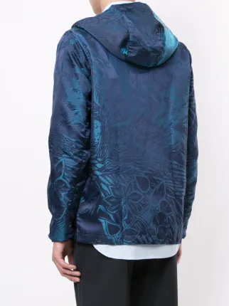 tropical motif lightweight jacket展示图