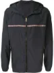 Image 1 of Paul Smith signature stripe-trim cagoule