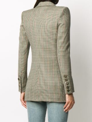 houndstooth double-breasted jacket展示图