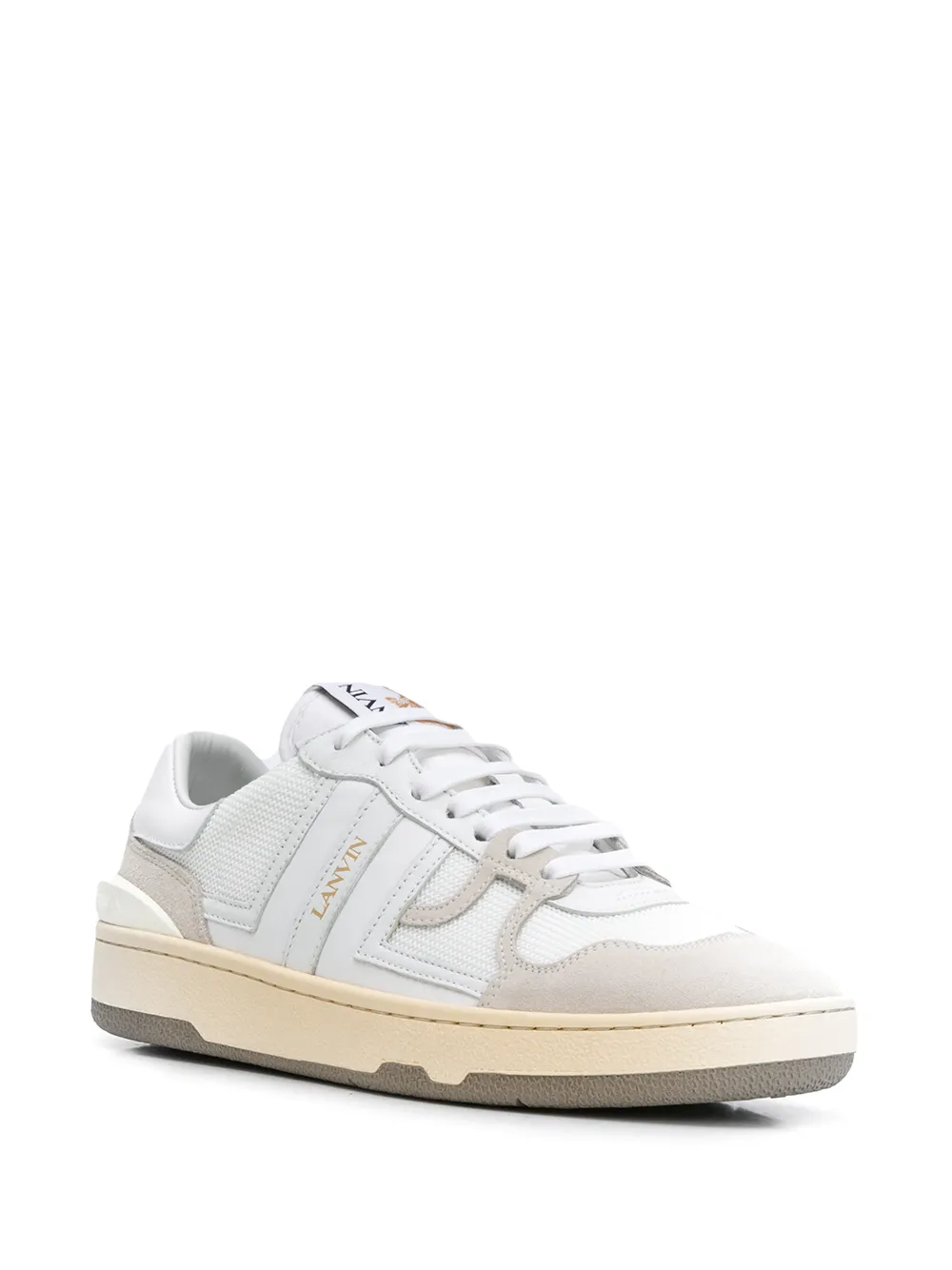 Lanvin Clay low-top sneakers - Wit